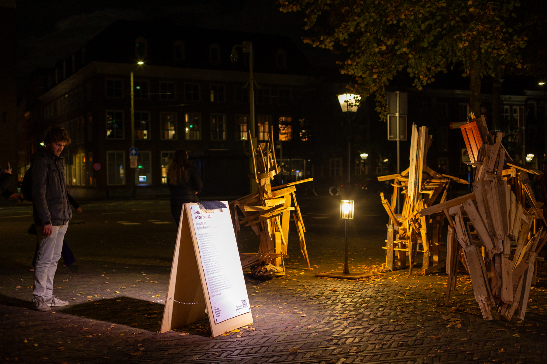 Museumnacht 2024, work by Kamau Nganga, photography by Michał Betta