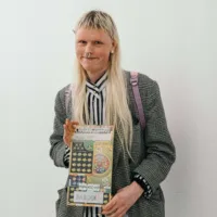 KABK student Wiggo Mott wins Cherry Award for Most Surprising Work during Eye Research Labs Festival 2023