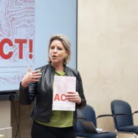 Eerste officiële bezoek van de nieuwe minister van Onderwijs aan de KABK